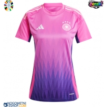 Ženski Nogometni dresi Nemčija Gostujoči EP 2024 Kratek Rokav